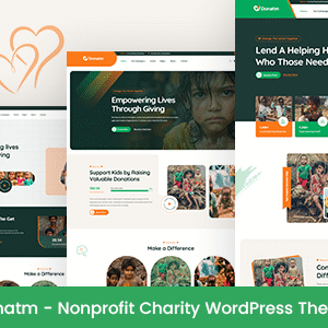 Donatm Theme GPL v1.0.2 – Nonprofit Charity WordPress Theme