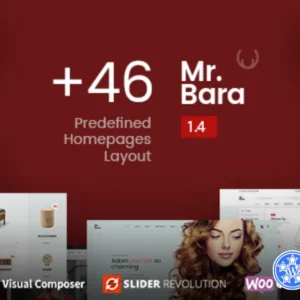 Mr.Bara Theme GPL v2.2.1 – Responsive Multi-Purpose eCommerce Theme